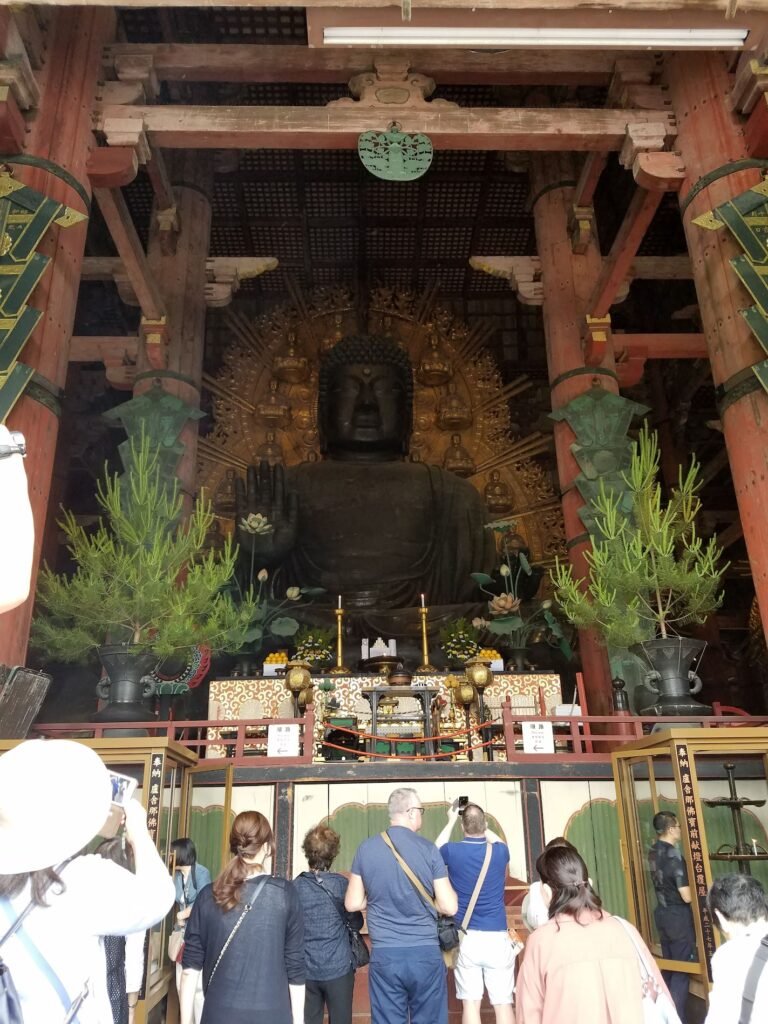 Buddha statue at Himeji Castle