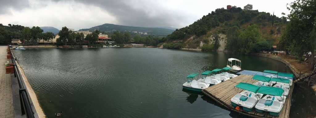 Image of seaside road from the town of Kaslik